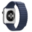 Кожаный ремешок тёмно-синего цвета для Apple Watch 42 мм, размер M