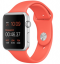 Apple Watch Sport Корпус 42 мм, серебристый алюминий, спортивный ремешок абрикосового цвета (MMFL2)