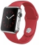 Часы Apple Watch, Корпус 38 мм из нержавеющей стали, спортивный ремешок (PRODUCT) RED (красный) MLLD2
