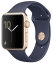 Apple Watch Series 2 Корпус 42мм из золотистого алюминия, спортивный ремешок тёмно-синего цвета (MQ152)