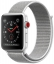 Apple Watch Series 3 Cellular 42мм, корпус из серебристого алюминия, спортивный браслет цвета «белая ракушка» (MQK52)