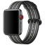Ремешок из плетёного нейлона цвета «чёрная полоска», сетчатый узор для Apple Watch 42 мм (MRHH2ZM/A)