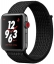 Apple Watch Series 3 Nike+ Cellular 42мм, корпус из алюминия цвета «серый космос», cпортивный браслет Nike цвета «чёрный/чистая платина» (MQLF2)