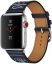 Apple Watch Series 3 Hermès Cellular 42мм, корпус из нержавеющей стали, ремешок Hermès Single Tour Eperon d’Or из кожи Gala цвета Marine (MQX62)