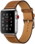 Apple Watch Series 3 Hermès Cellular 42мм, корпус из нержавеющей стали, ремешок Hermès Single Tour из кожи Barenia цвета Fauve (MQLP2)