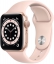 Часы Apple Watch Series 6, 40 мм, корпус из алюминия золотого цвета, спортивный ремешок цвета «розовый песок» (MG123)