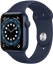 Часы Apple Watch Series 6, 44 мм, корпус из алюминия синего цвета, спортивный ремешок «тёмный ультрамарин» (M00J3)