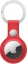 Кожаный брелок Apple для AirTag с кольцом для ключей Красный (MK103ZM/A)