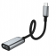 Адаптер-кабель HOCO HB21 USB-C на HDMI 1,5м 4K (серый металлик)