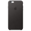 Кожаный чехол для iPhone 6s Plus – чёрный