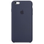 Силиконовый чехол для iPhone 6s Plus – тёмно-синий