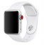 Силиконовый ремешок CTI для Apple Watch 38/40 мм (белый)