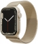 Ремешок из нержавеющей стали сетчатый VLP для Apple Watch 42/44/45/49 (золотой)