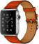 Apple Watch Series 2, Корпус 42 мм из нержавеющей стали, ремешок Simple Tour из кожи Epsom цвета Feu (MNQ22)