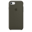 Чехол клип-кейс силиконовый Apple Silicone Case для iPhone 7/8, тёмно-оливковый цвет (MR3N2ZM/A)