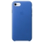 Чехол клип-кейс кожаный Apple Leather Case для iPhone 7/8, цвет «синий аргон» (MRG52ZM/A)