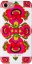 Чехол клип-кейс для Apple iPhone 7/8 So Seven Motif rose (красный,зеленый)