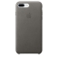 Чехол клип-кейс кожаный Apple Leather Case для iPhone 7 Plus/8 Plus, цвет «грозовое небо»