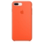 Чехол клип-кейс силиконовый Apple Silicone Case для iPhone 7 Plus/8 Plus, цвет «оранжевый шафран» (MR6C2ZM/A)