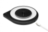 Беспроводное зарядное устройство DEPPA Qi Fast Charger 1.5A ночник (черный)