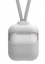 Чехол силиконовый со шнурком для Apple AirPods (белый)