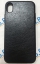 Чехол клип-кейс CTI пластиковый для Apple iPhone XR эко-кожа (черный)