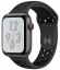 Apple Watch Nike+ Series 4 Cellular, 40 мм, корпус из алюминия цвета «серый космос», спортивный ремешок Nike цвета «антрацитовый/чёрный» (MTX82)