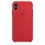 Чехол клип-кейс силиконовый Apple Silicone Case для iPhone XS, (PRODUCT)RED красный (MRWC2ZM/A)