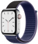 Apple Watch Series 5 Cellular, 40 мм, корпус из нержавеющей стали, спортивный браслет тёмно-синего цвета