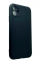 Чехол клип-кейс силиконовый CTI для Apple iPhone 11 с защитой объектива камеры (черный)