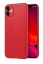 Чехол клип-кейс тонкий Memumi Ultra Slim Premium 0.3mm для Apple iPhone 11 (красный)