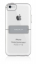Защитный чехол с подставкой Macally Hard-Shell Case With Stand Clear & Grey (Прозрачный цвет) (K-StandP6) для iPhone 5C