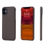 Чехол клип-кейс из кевларового (арамидного) волокна Pitaka MagEZ Case для iPhone 11, чёрно-коричневый (KI1106R)