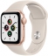 Часы Apple Watch SE, 40 мм, корпус из алюминия золотого цвета, спортивный ремешок цвета «Сияющая звезда» (MKQ03)