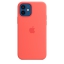 Чехол клип-кейс силиконовый Apple Silicone Case MagSafe для iPhone 12/12 Pro, цвет «розовый цитрус» (MHL03ZE/A)