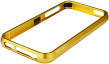 Бампер алюминиевый Macally Aluminum Frame Case (RIMALUMG-P5) для iPhone 5/5S золотой