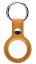 Чехол подвеска с кольцом iNeez для ключей для Airtag (экокожа, оранжевый)