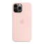 Чехол клип-кейс силиконовый Apple Silicone Case MagSafe для iPhone 13 Pro Max, цвет «розовый мел» (MM2R3ZE/A)