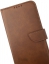 Чехол книжка с магнитной застежкой CTI Premium для iPhone 13 (темно-коричневый)