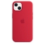 Чехол клип-кейс силиконовый Apple Silicone Case MagSafe для iPhone 13, красный цвет (PRODUCT)RED (MM2C3ZE/A)
