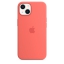 Чехол клип-кейс силиконовый Apple Silicone Case MagSafe для iPhone 13, цвет «розовый помело» (MM253ZE/A)