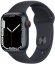 Apple Watch Series 7 Cellular, 41 мм, корпус из алюминия цвета «тёмная ночь», спортивный ремешок цвета «тёмная ночь» (MKHQ3)