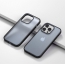 Чехол накладка противоударный Gurdini Shockproof touch series для iPhone 14 (Голубой)