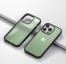 Чехол накладка противоударный Gurdini Shockproof touch series для iPhone 14 (Зеленый)