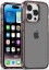 Чехол накладка Gurdini Alba Series Protective для iPhone 14 Pro Max (черный полупрозрачный)