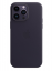 Чехол клип-кейс кожаный Apple Leather Case MagSafe для iPhone 14 Pro Max, цвет Ink «темно-фиолетовый» (MPPP3ZM/A)