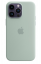 Чехол клип-кейс силиконовый Apple Silicone Case MagSafe для iPhone 14 Pro Max, цвет Succulent «сочный зеленый» (MPTY3)