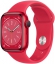 Часы Apple Watch Series 8, 41 мм, корпус из алюминия цвета (PRODUCT)RED, спортивный ремешок цвета (PRODUCT)RED, размер S/M (MNUG3)