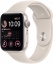 Часы Apple Watch SE 2022, 44 мм, корпус из алюминия цвета «сияющая звезда», спортивный ремешок цвета «сияющая звезда», размер S/M (MNTD3)