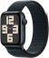 Часы Apple Watch SE 2023, 44 мм, корпус из алюминия цвета «тёмная ночь», спортивный браслет (loop) цвета «тёмная ночь» (MREA3)